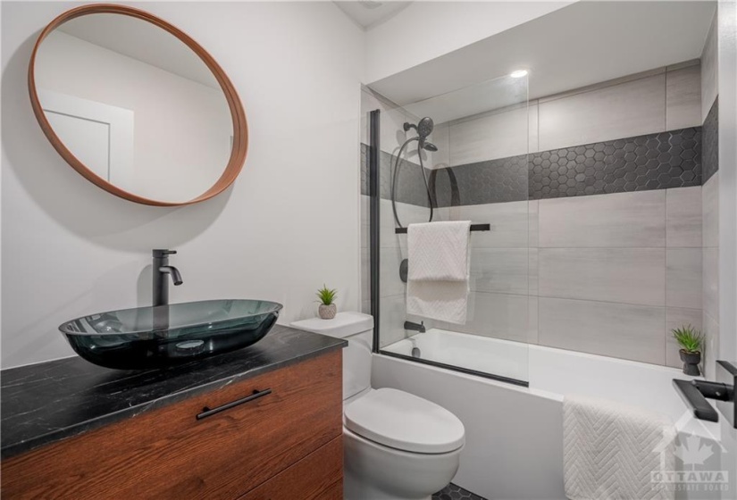 Main Bathroom with High End Finishes all Around - No Detail Spared!