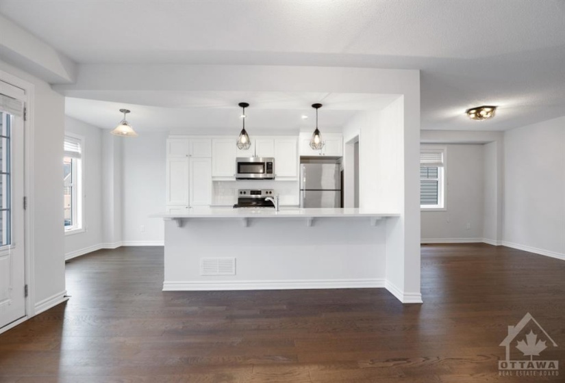 Beautiful white kitchen