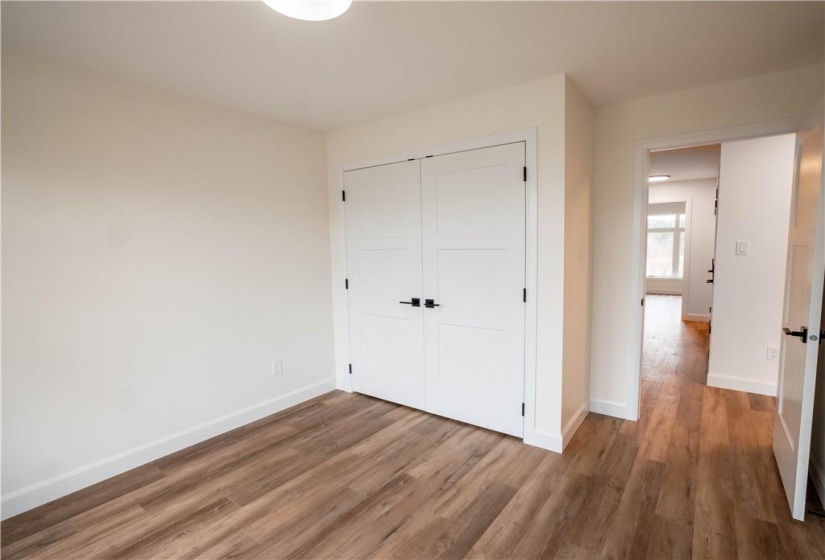 Bedroom 1 showing closet