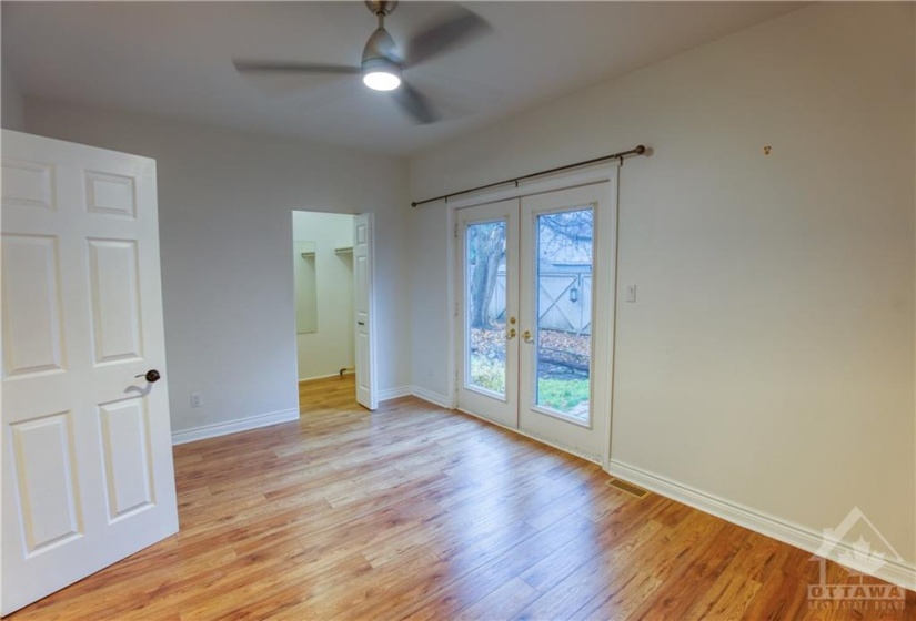 2nd Bedroom with Walk in Closet